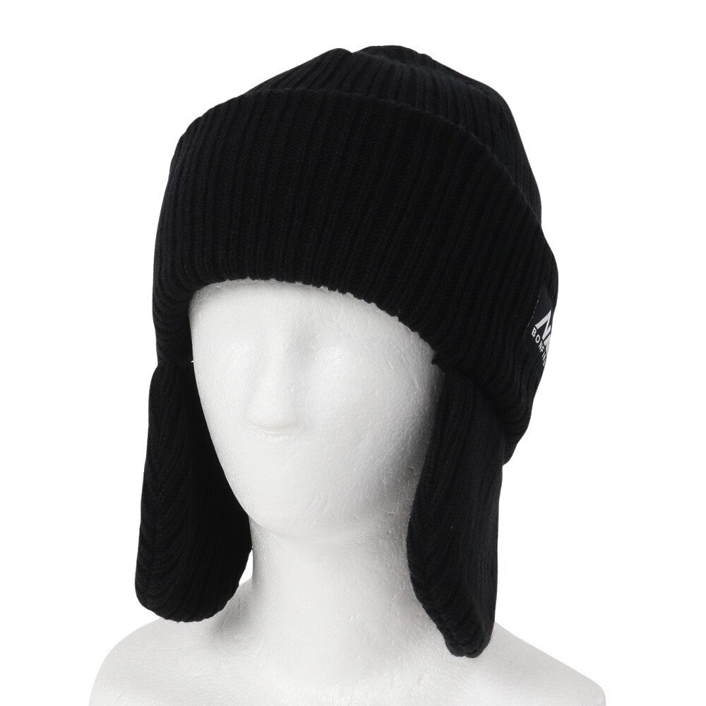 ボンファイア（Bonfire）（メンズ）EAR カバー ニットキャップ 20BNF4FST2343 BLK 黒 フリーサイズ