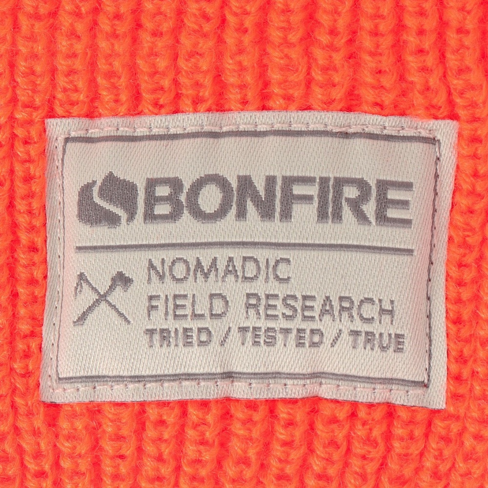 ボンファイア（Bonfire）（メンズ）帽子 ベーシック カフ ワッチ 20BNF4FST2346 ORG オレンジ フリーサイズ