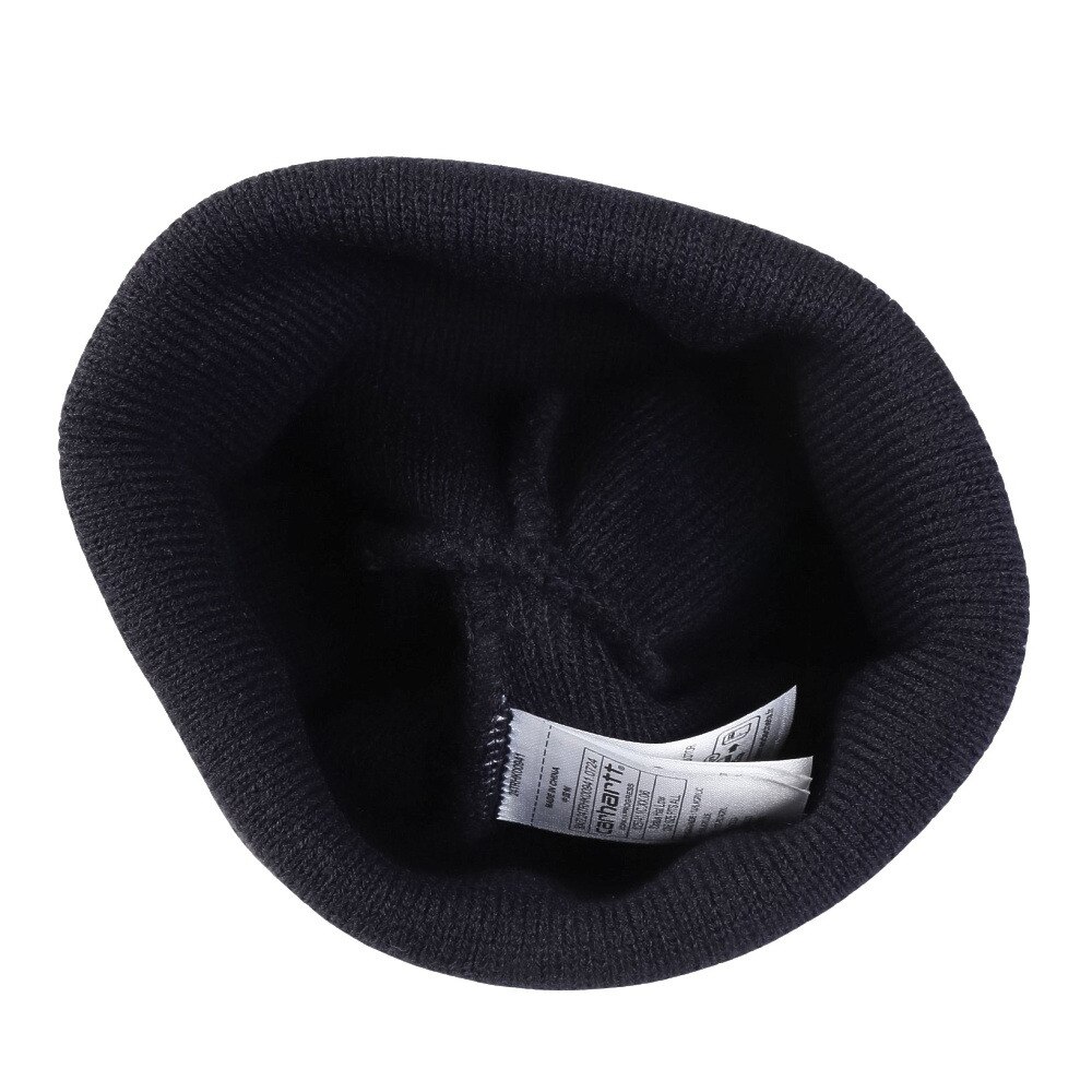 カーハート（CARHARTT）（メンズ）ニット帽 ストラタス ハット ロウ I0257411CXX24FW ネイビー