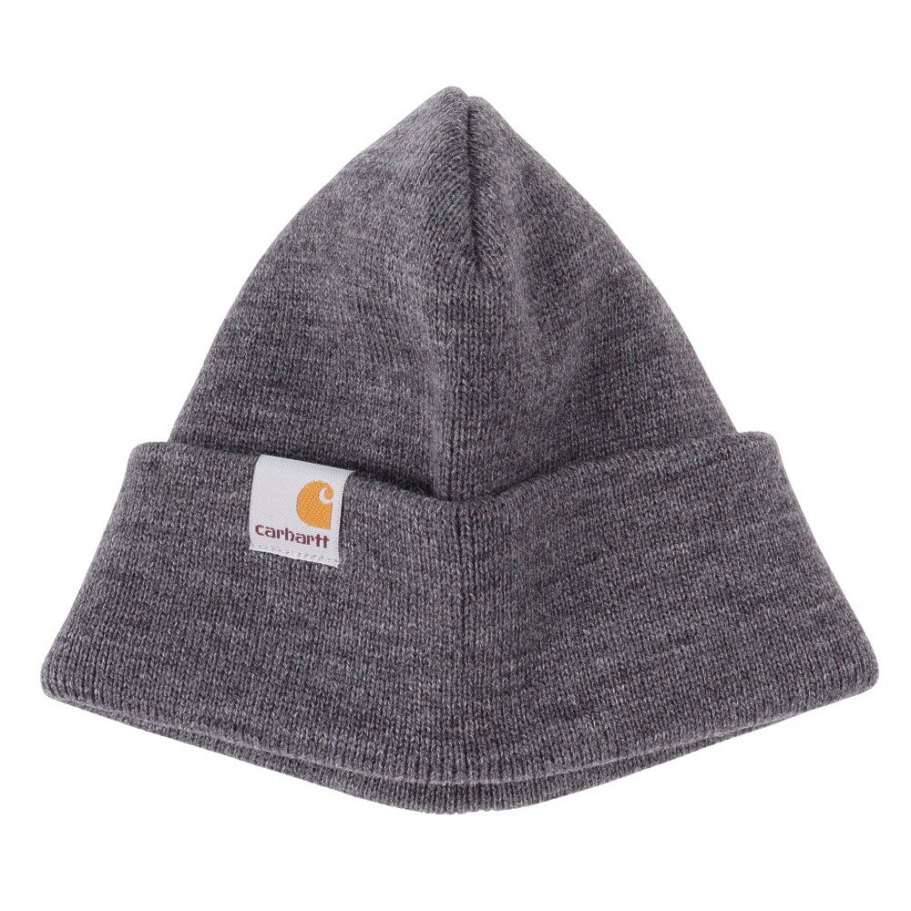 カーハート（CARHARTT）（メンズ）ニット帽 ストラタス ハット ロウ I025741ZMXX24FW グレー