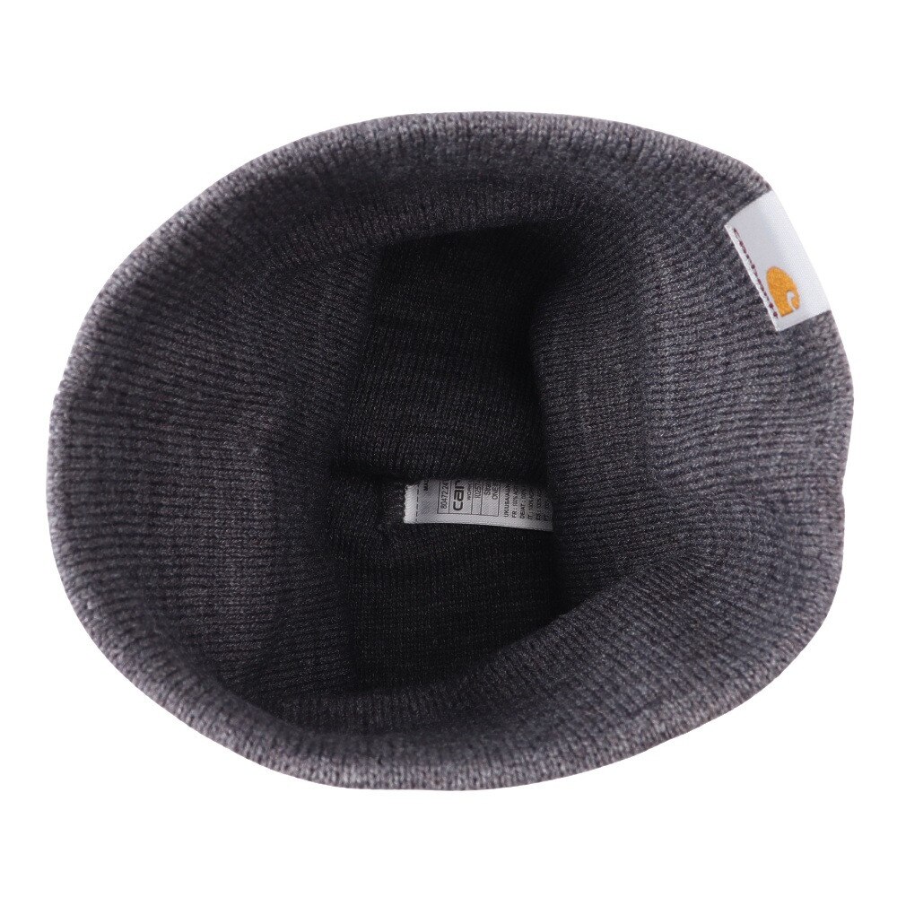 カーハート（CARHARTT）（メンズ）ニット帽 ストラタス ハット ロウ I025741ZMXX24FW グレー