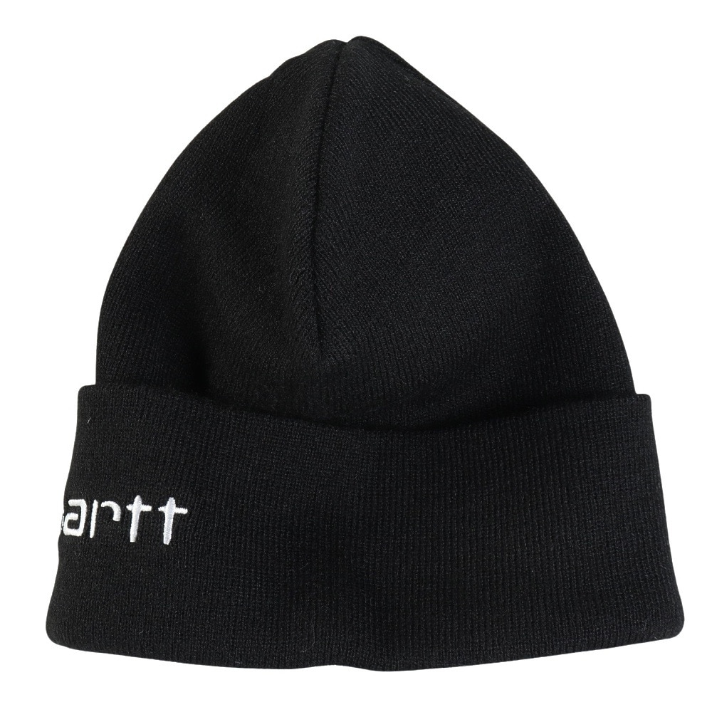 カーハート（CARHARTT）（メンズ）帽子 SCRIPT ビーニー I0342340D2XX24FW ブラック