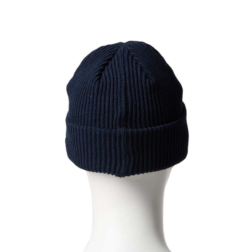 ニューエラ（NEW ERA）（メンズ、レディース）ニットキャップ リブ カフニット 紺 14669937 ニット帽 帽子 ニット 防寒