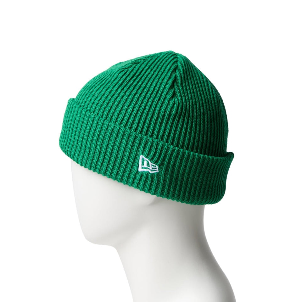 ニューエラ（NEW ERA）（メンズ、レディース）ニットキャップ リブ カフニット 緑 14669945 ニット帽 帽子 ニット 防寒