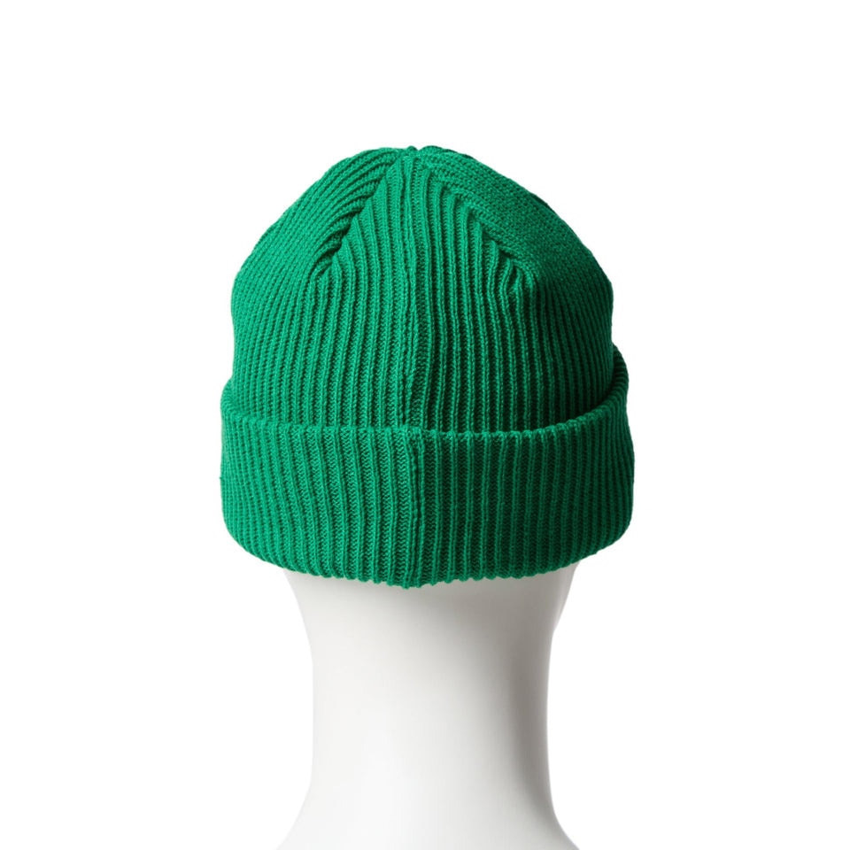 ニューエラ（NEW ERA）（メンズ、レディース）ニットキャップ リブ カフニット 緑 14669945 ニット帽 帽子 ニット 防寒