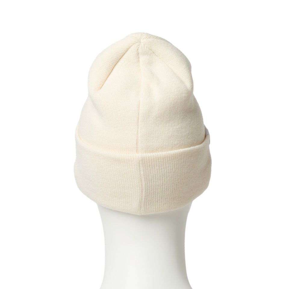 ニューエラ（NEW ERA）（メンズ、レディース）帽子 ニットキャップ  カフニット MLB Tonal Logo ニューヨーク・ヤンキース オフホワイト 白 14670042