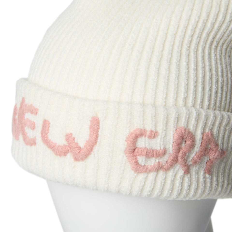 ニューエラ（NEW ERA）（メンズ、レディース）ニットキャップ ベーシック カフニット モールヤーンニット 白 14670072 ニット帽 帽子 ニット 防寒