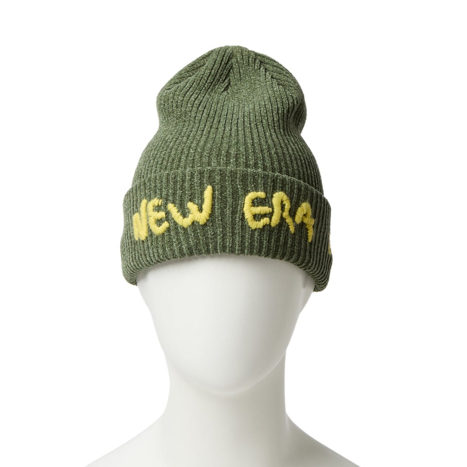 ニューエラ（NEW ERA）（メンズ、レディース）ニットキャップ ベーシック カフニット モールヤーンニット 緑 14670074 ニット帽 帽子 ニット 防寒