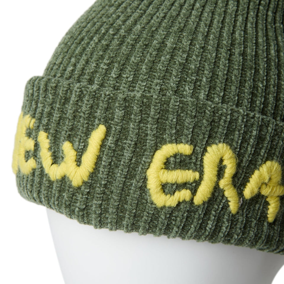ニューエラ（NEW ERA）（メンズ、レディース）ニットキャップ ベーシック カフニット モールヤーンニット 緑 14670074 ニット帽 帽子 ニット 防寒