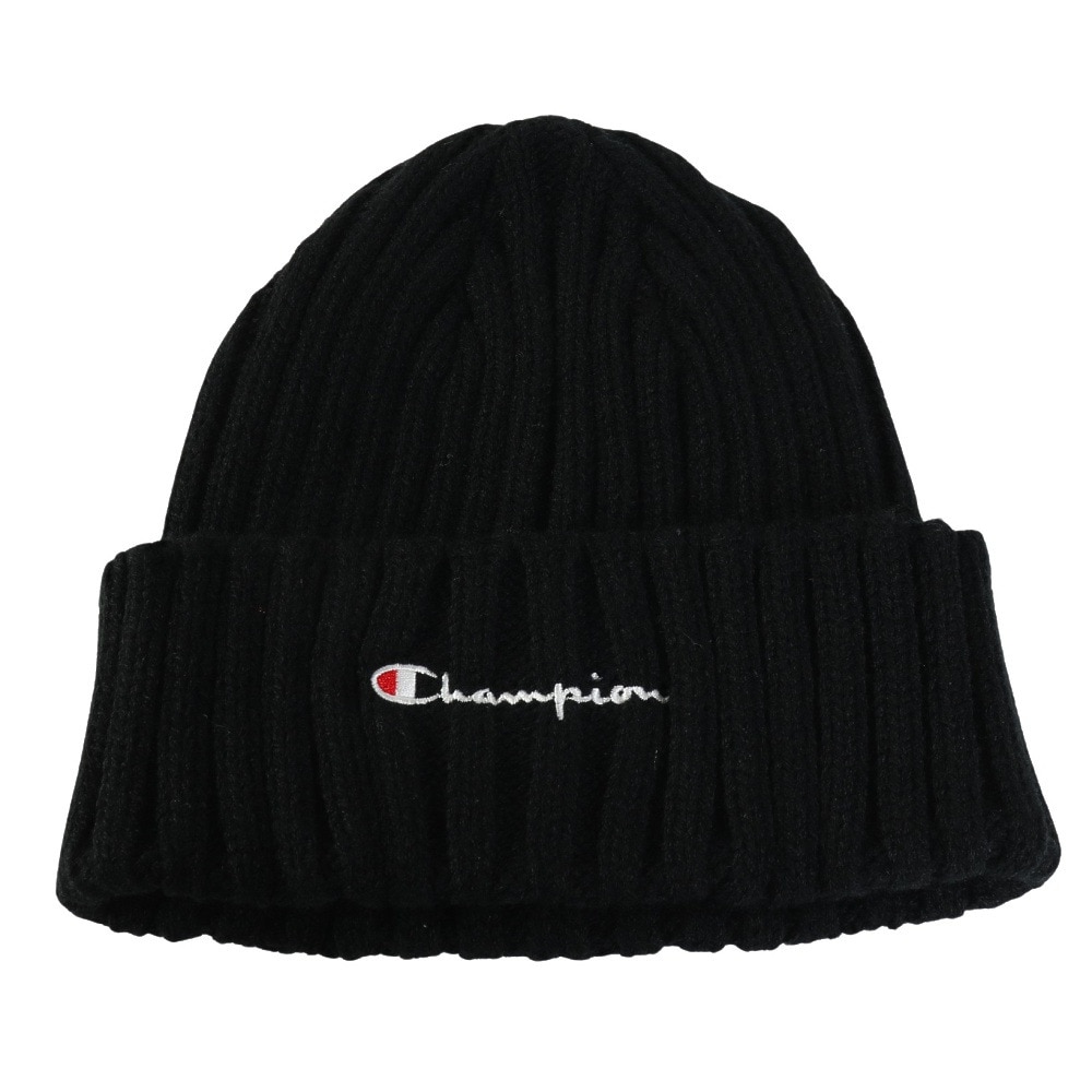 チャンピオン-ヘリテイジ（CHAMPION-HERITAGE）（メンズ）ニットキャップ SCRIPTロゴ リブ C8-C715C 090