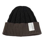 (メンズ)ニットキャップ ESSENTIAL ビーニー 6.0 ブラウン 46cm FOS902254-02E ニット帽 防寒