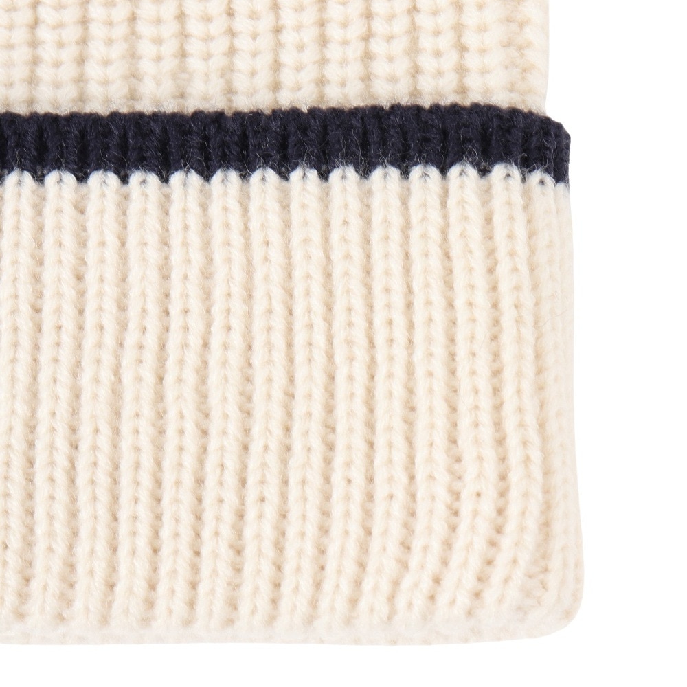 プーマ（PUMA）（メンズ）帽子 ニットキャップ  CLASS  ミッドクラウン 白 アイボリー 02641301 シンプル 防寒小物 あったか