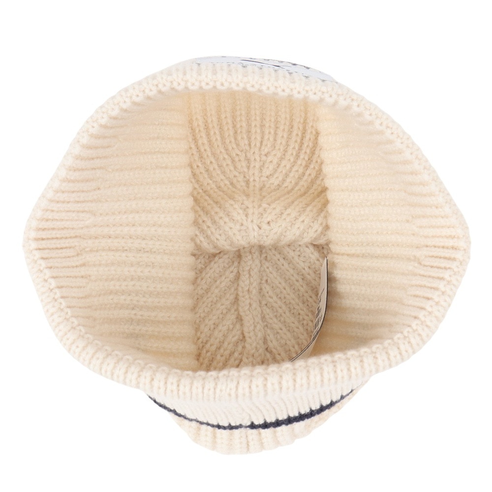 プーマ（PUMA）（メンズ）帽子 ニットキャップ  CLASS  ミッドクラウン 白 アイボリー 02641301 シンプル 防寒小物 あったか