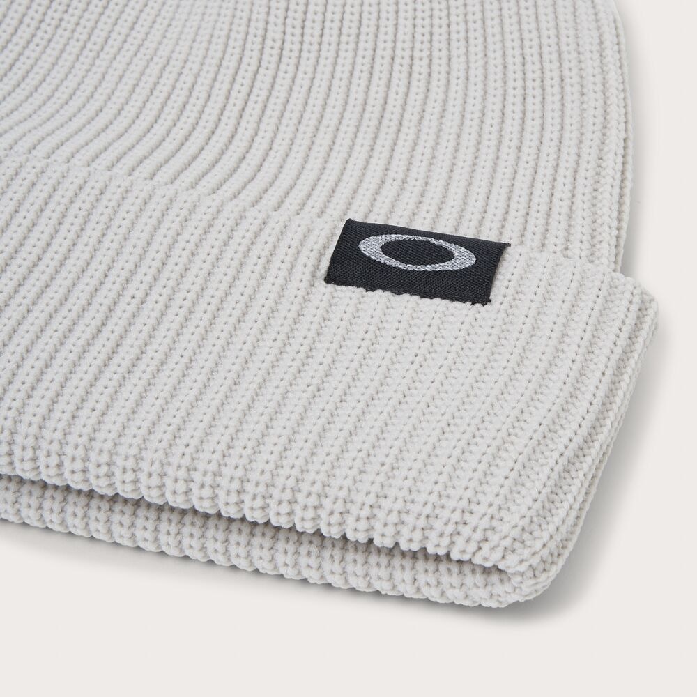 オークリー（OAKLEY）（メンズ、レディース）ニットキャップ ESSENTIAL MULTI BEANIE FA 24.0 ライトグレー FOS901861-68S 防寒小物 防寒対策