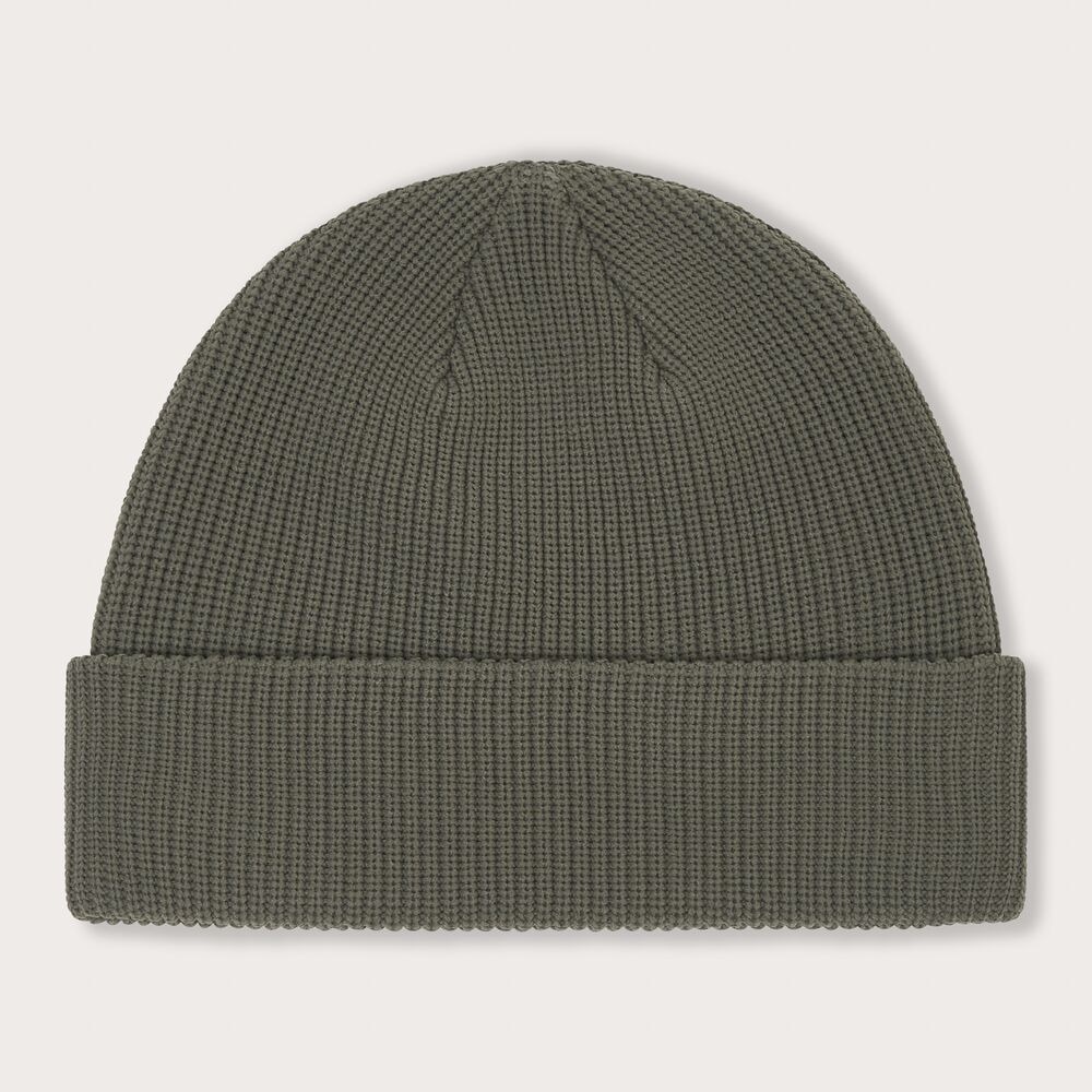 オークリー（OAKLEY）（メンズ、レディース）ニットキャップ ESSENTIAL MULTI BEANIE FA 24.0 オリーブ FOS901861-7C9 防寒小物 防寒対策