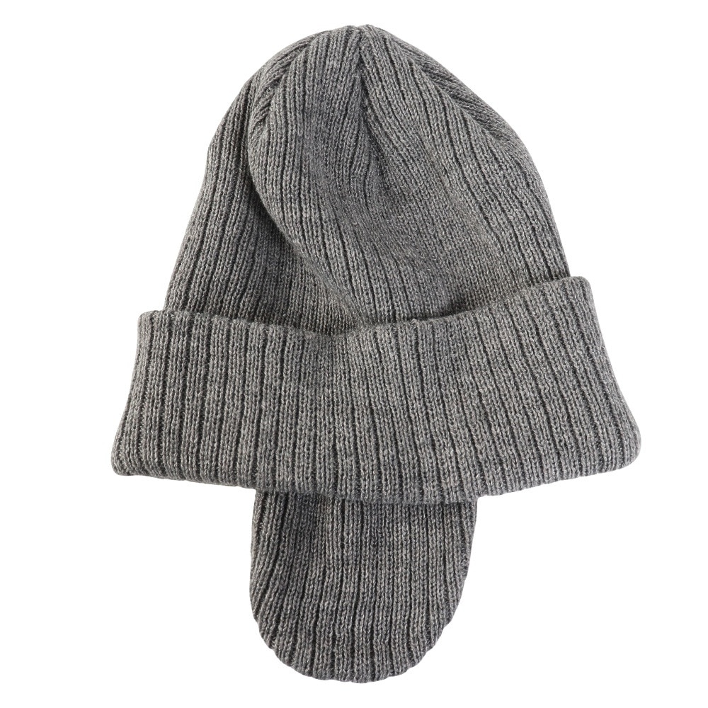 ライズ（RYZ）（メンズ）イヤーカバーニットキャップ グレー RZ20ST25FW0027 GRY ニットキャップ ニット帽 イヤーフラップ 耳当て付き