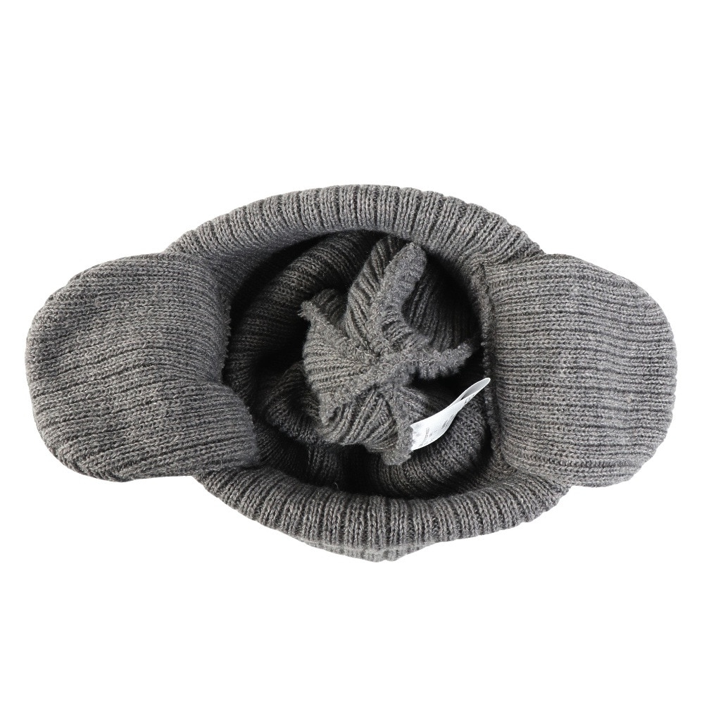 ライズ（RYZ）（メンズ）イヤーカバーニットキャップ グレー RZ20ST25FW0027 GRY ニットキャップ ニット帽 イヤーフラップ 耳当て付き