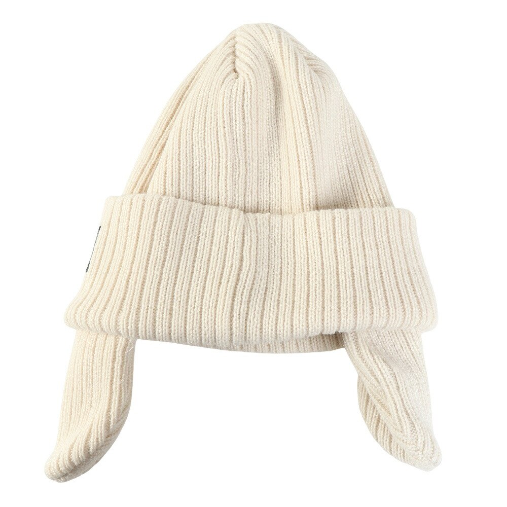 ライズ（RYZ）（メンズ）イヤーカバーニットキャップ アイボリー RZ20ST25FW0027 IVR ニットキャップ ニット帽 イヤーフラップ 耳当て付き