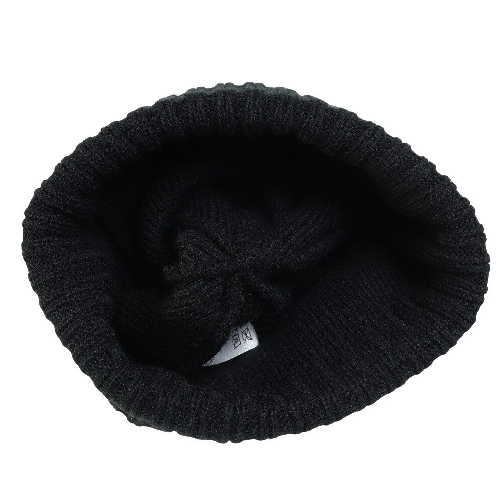ライズ（RYZ）（メンズ）ニットキャップ ボーダーボリュームリブカフワッチ 黒×グレー RZ20ST25FW0028 BKXGY 帽子 ニット帽 防寒