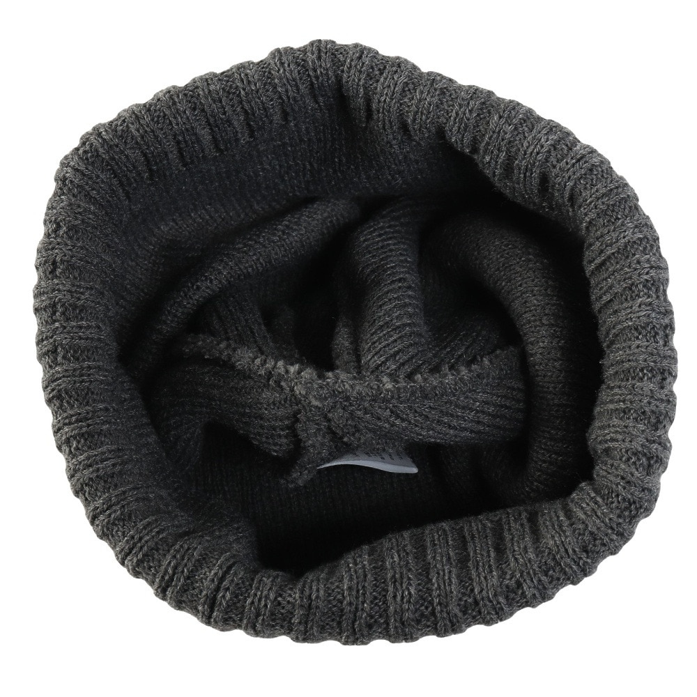 ライズ（RYZ）（メンズ）ニットキャップ ボーダーボリュームリブカフワッチ チャコールグレー RZ20ST25FW0028 CGRY 帽子 ニット帽 防寒