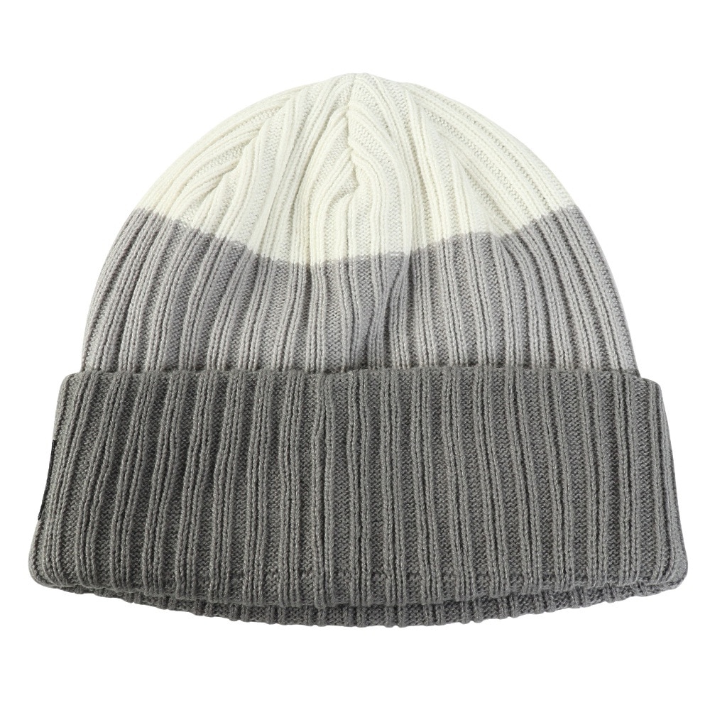 ライズ（RYZ）（メンズ）ニットキャップ ボーダーボリュームリブカフワッチ グレー RZ20ST25FW0028 GRY 帽子 ニット帽 防寒