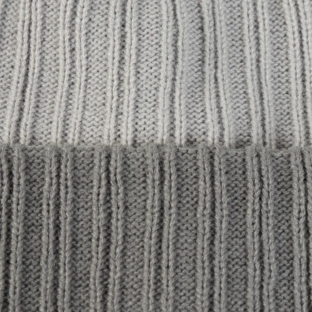 ライズ（RYZ）（メンズ）ニットキャップ ボーダーボリュームリブカフワッチ グレー RZ20ST25FW0028 GRY 帽子 ニット帽 防寒