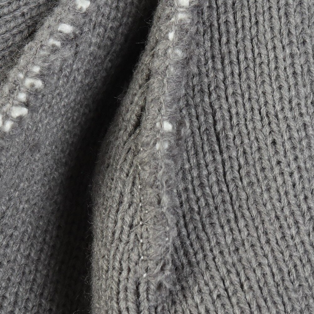 ライズ（RYZ）（メンズ）ニットキャップ ボーダーボリュームリブカフワッチ グレー RZ20ST25FW0028 GRY 帽子 ニット帽 防寒