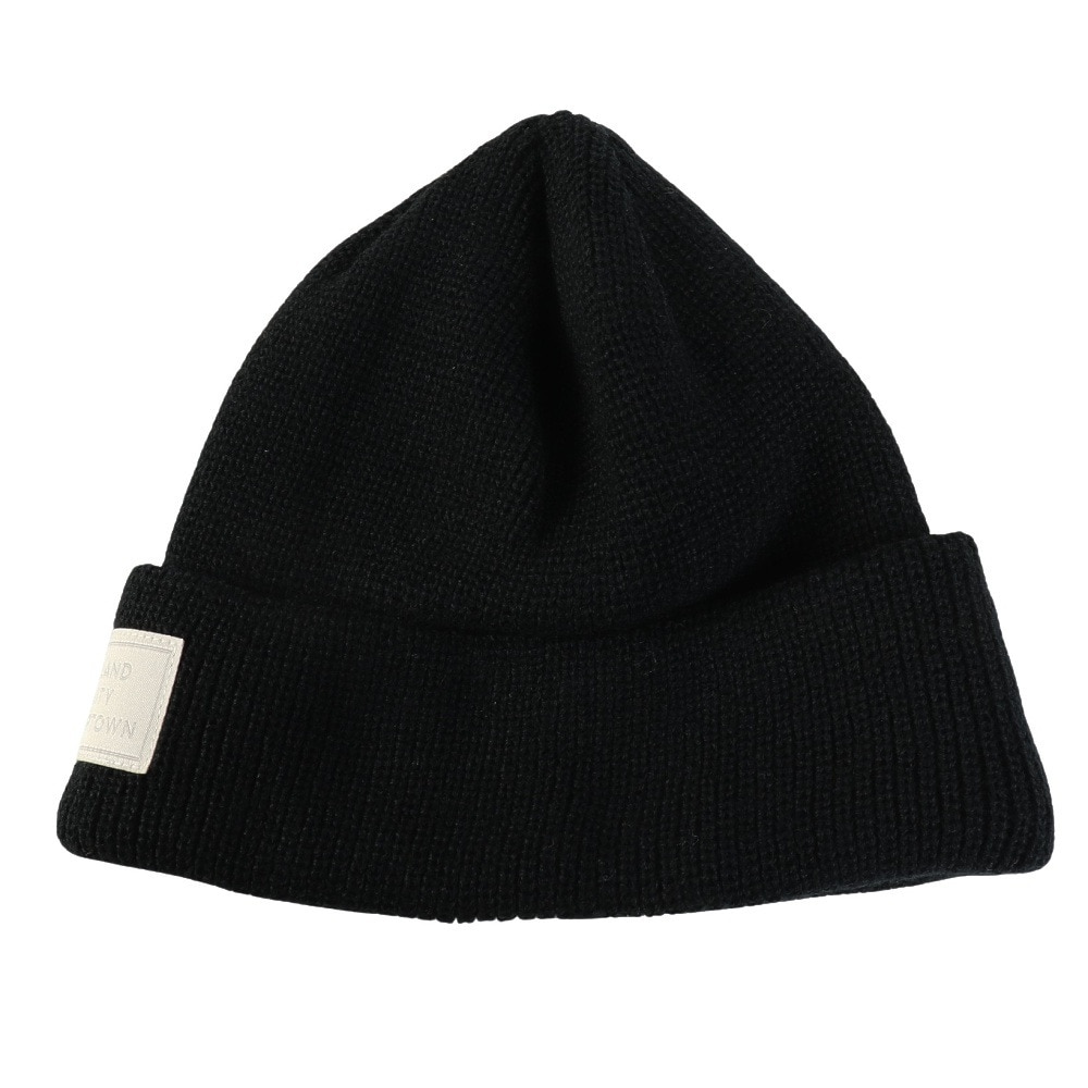 ライズ（RYZ）（メンズ）ニットキャップ ルーズニットカフワッチ 黒 RZ20ST25FW0029 BLK 帽子 ニット帽 防寒
