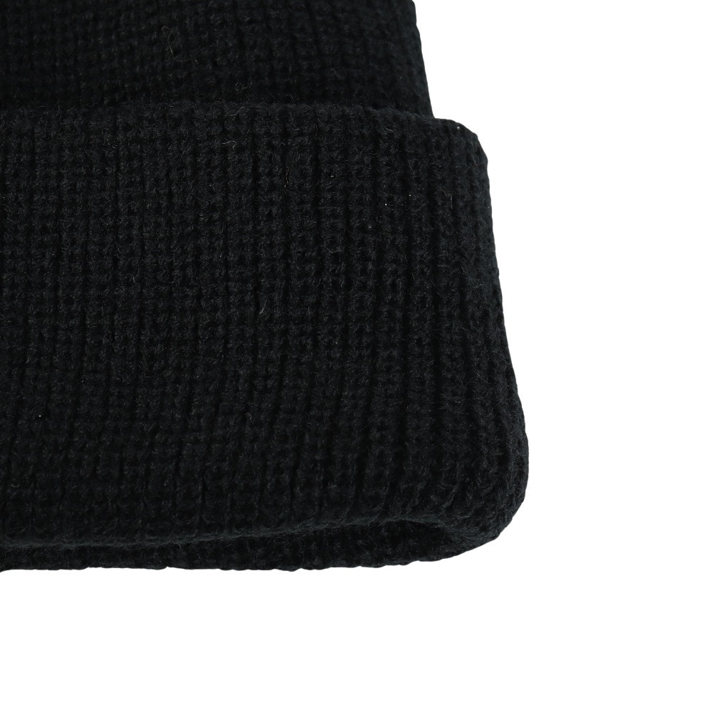 ライズ（RYZ）（メンズ）ニットキャップ ルーズニットカフワッチ 黒 RZ20ST25FW0029 BLK 帽子 ニット帽 防寒