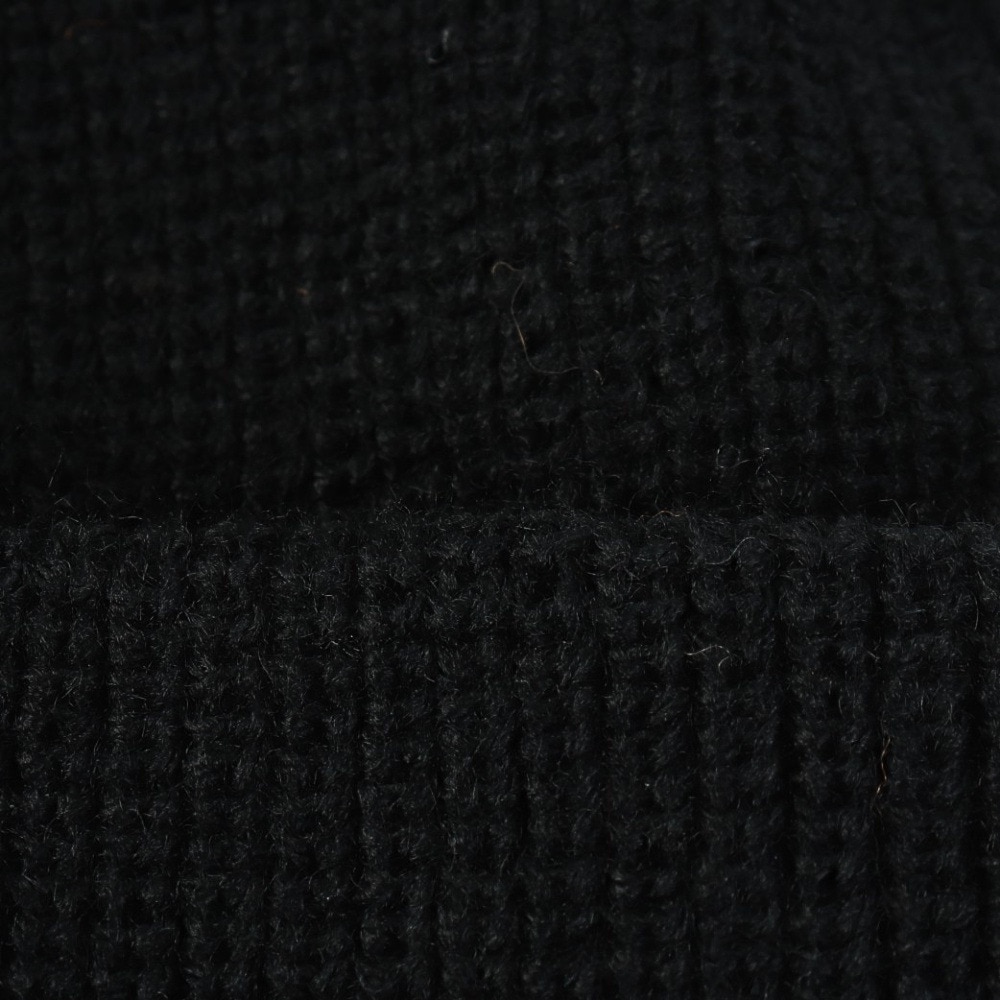 ライズ（RYZ）（メンズ）ニットキャップ ルーズニットカフワッチ 黒 RZ20ST25FW0029 BLK 帽子 ニット帽 防寒