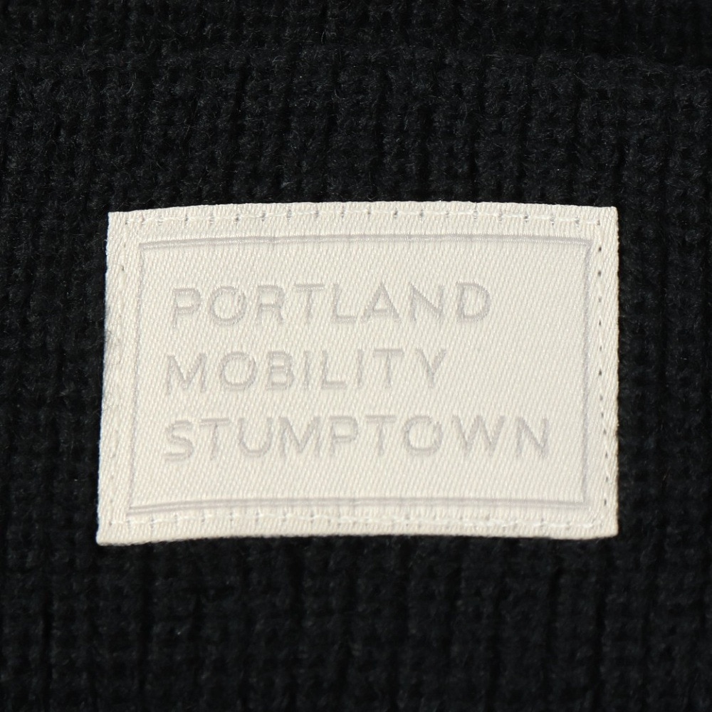 ライズ（RYZ）（メンズ）ニットキャップ ルーズニットカフワッチ 黒 RZ20ST25FW0029 BLK 帽子 ニット帽 防寒