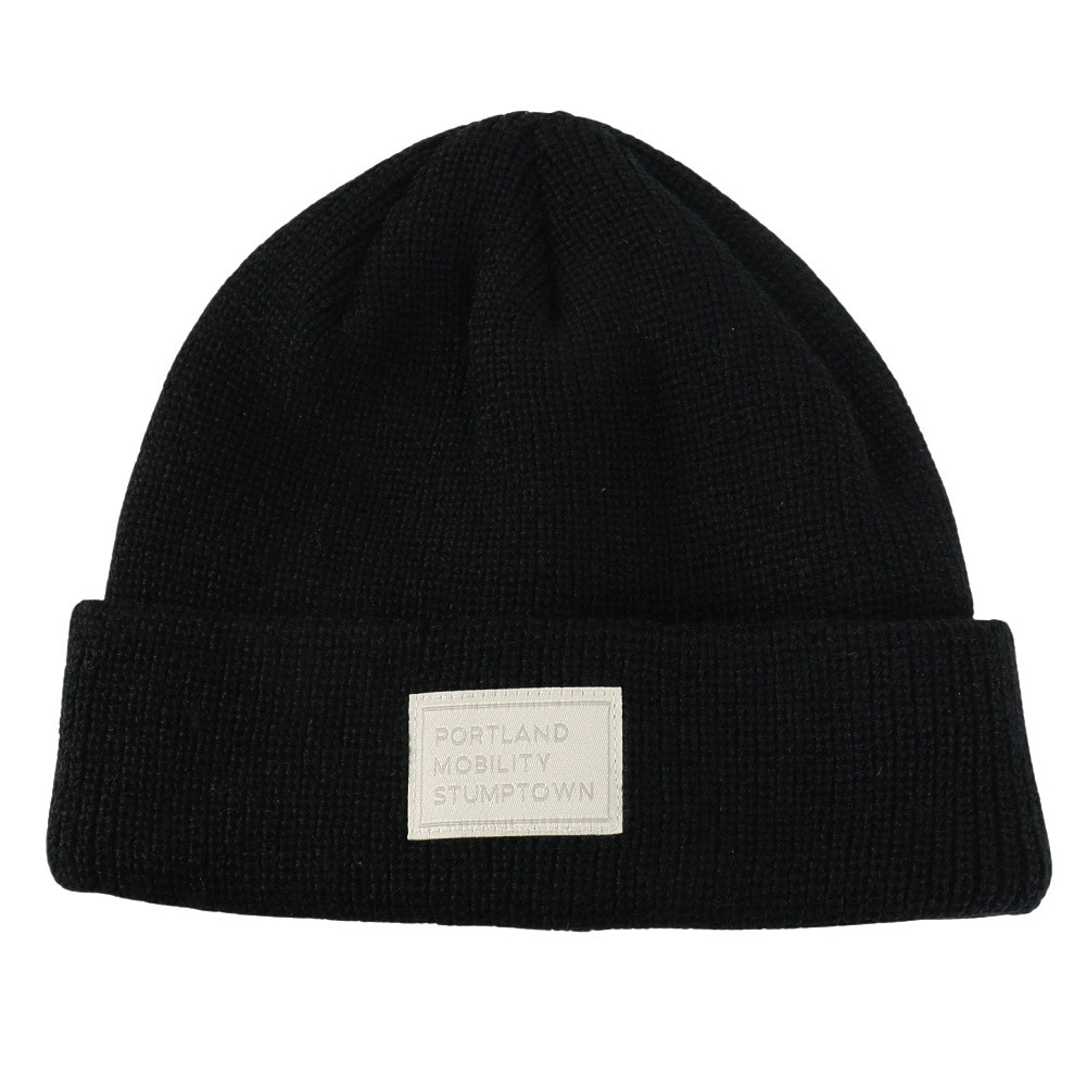 ライズ（RYZ）（メンズ）ニットキャップ ルーズニットカフワッチ 黒 RZ20ST25FW0029 BLK 帽子 ニット帽 防寒