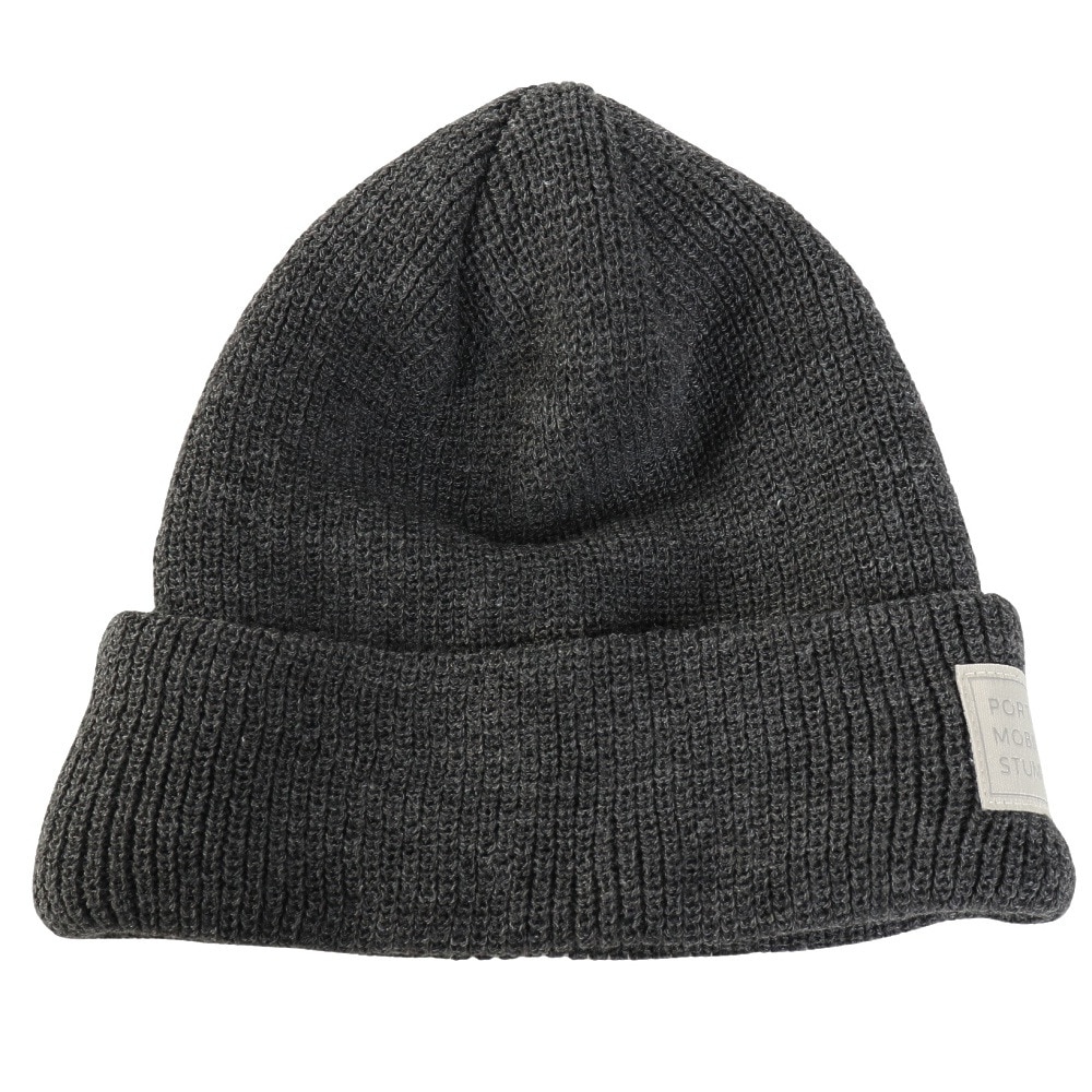 ライズ（RYZ）（メンズ）ニットキャップ ルーズニットカフワッチ チャコールグレー RZ20ST25FW0029 CGRY 帽子 ニット帽 防寒