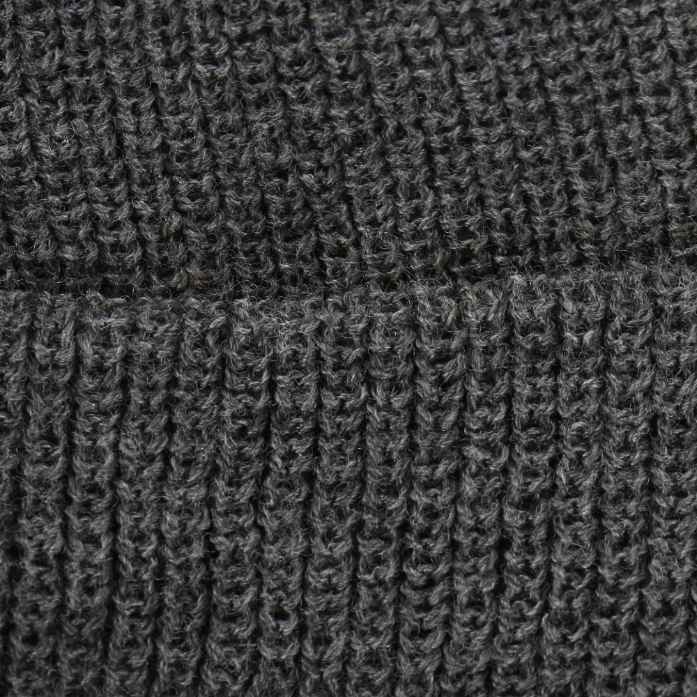 ライズ（RYZ）（メンズ）ニットキャップ ルーズニットカフワッチ チャコールグレー RZ20ST25FW0029 CGRY 帽子 ニット帽 防寒