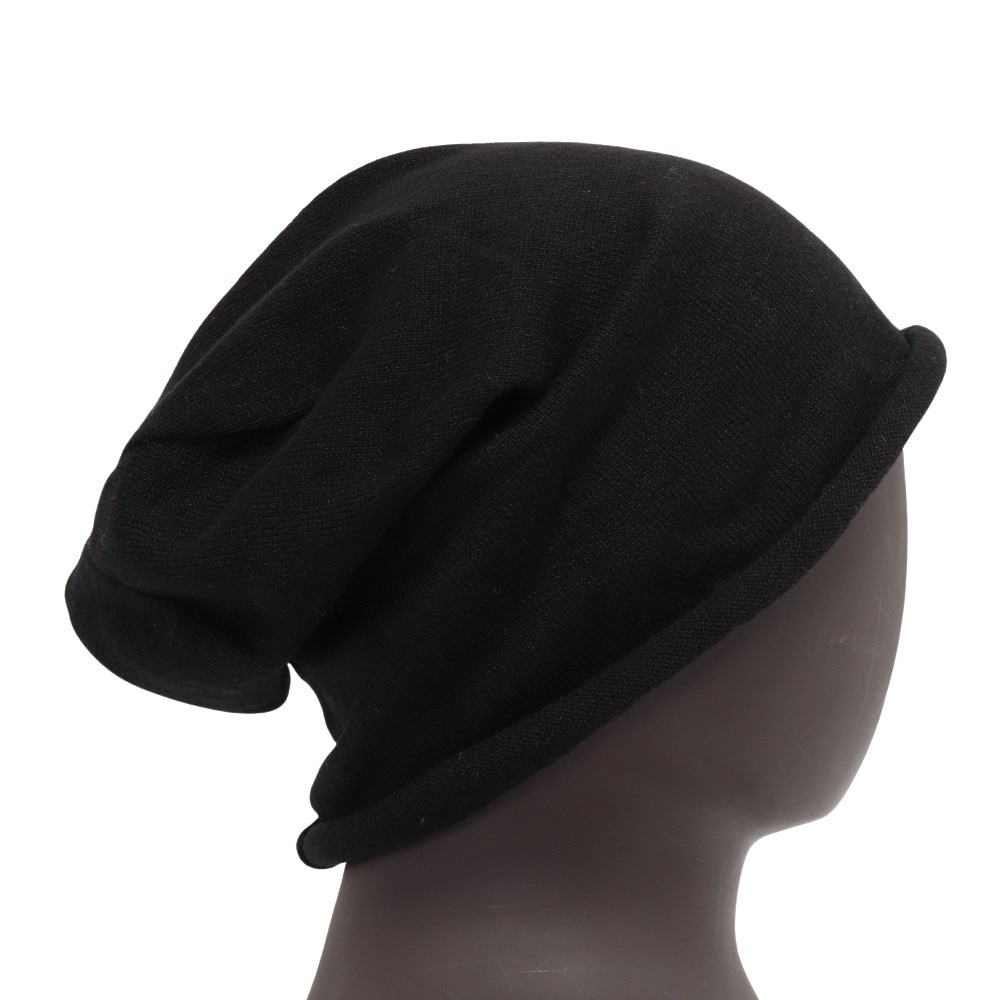 ニット帽 ビーニー 黒 クー（Coo.）（メンズ）帽子 ニットキャップ 軽量ビッグビーニー 黒
