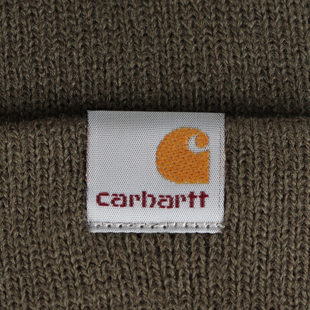 カーハート（CARHARTT）（メンズ、レディース）ニットキャップ ストラタス ハット ロー I02574163XX25FW