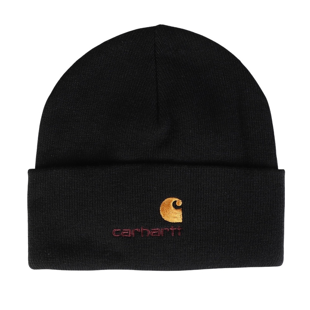 カーハート（CARHARTT）（メンズ、レディース）ニットキャップ アメリカン スクリプトビーニー I03423589XX25FW