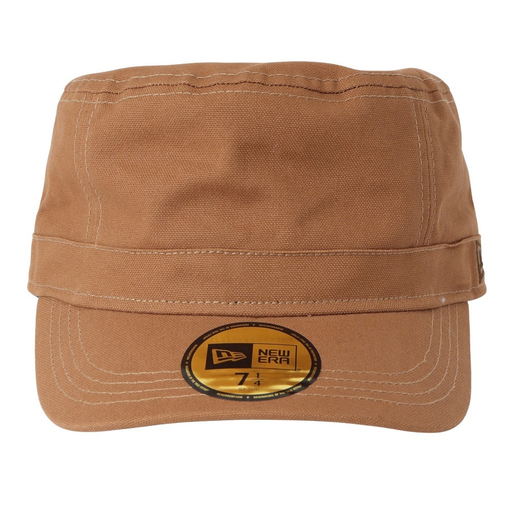 ニューエラ（NEW ERA）（メンズ、レディース）WM-01 ダックコットン タン モスブラウンフラッグ キャップ 13561909