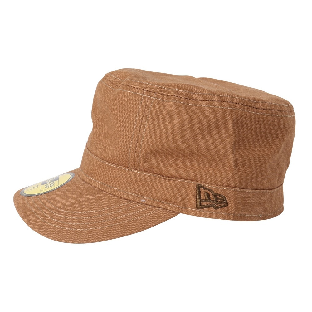 ニューエラ（NEW ERA）（メンズ、レディース）WM-01 ダックコットン タン モスブラウンフラッグ キャップ 13561909