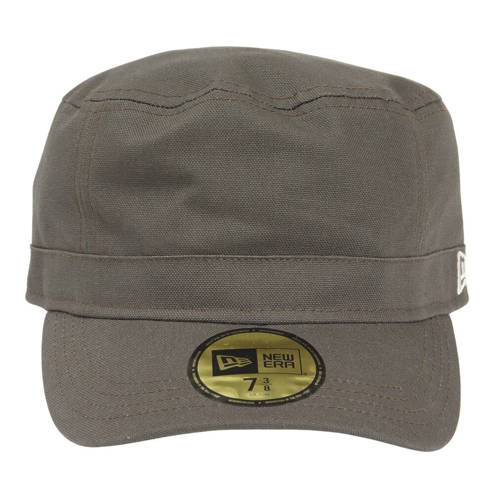 ニューエラ（NEW ERA）（メンズ、レディース）キャップ WM-01 ベーシック ダックコットン モス×クローム 13561911