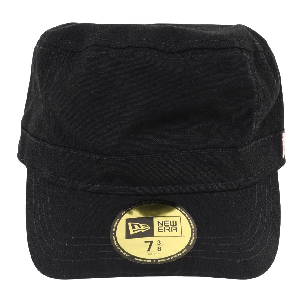 ニューエラ（NEW ERA）（メンズ、レディース）WM-01 ダックコットン ブラック ピンクフラッグ 13561915