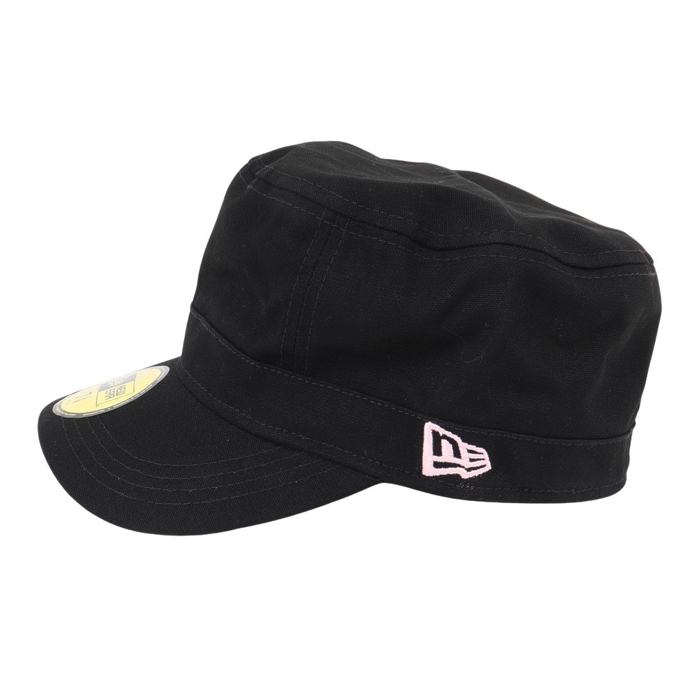 ニューエラ（NEW ERA）（メンズ、レディース）WM-01 ダックコットン ブラック ピンクフラッグ 13561915