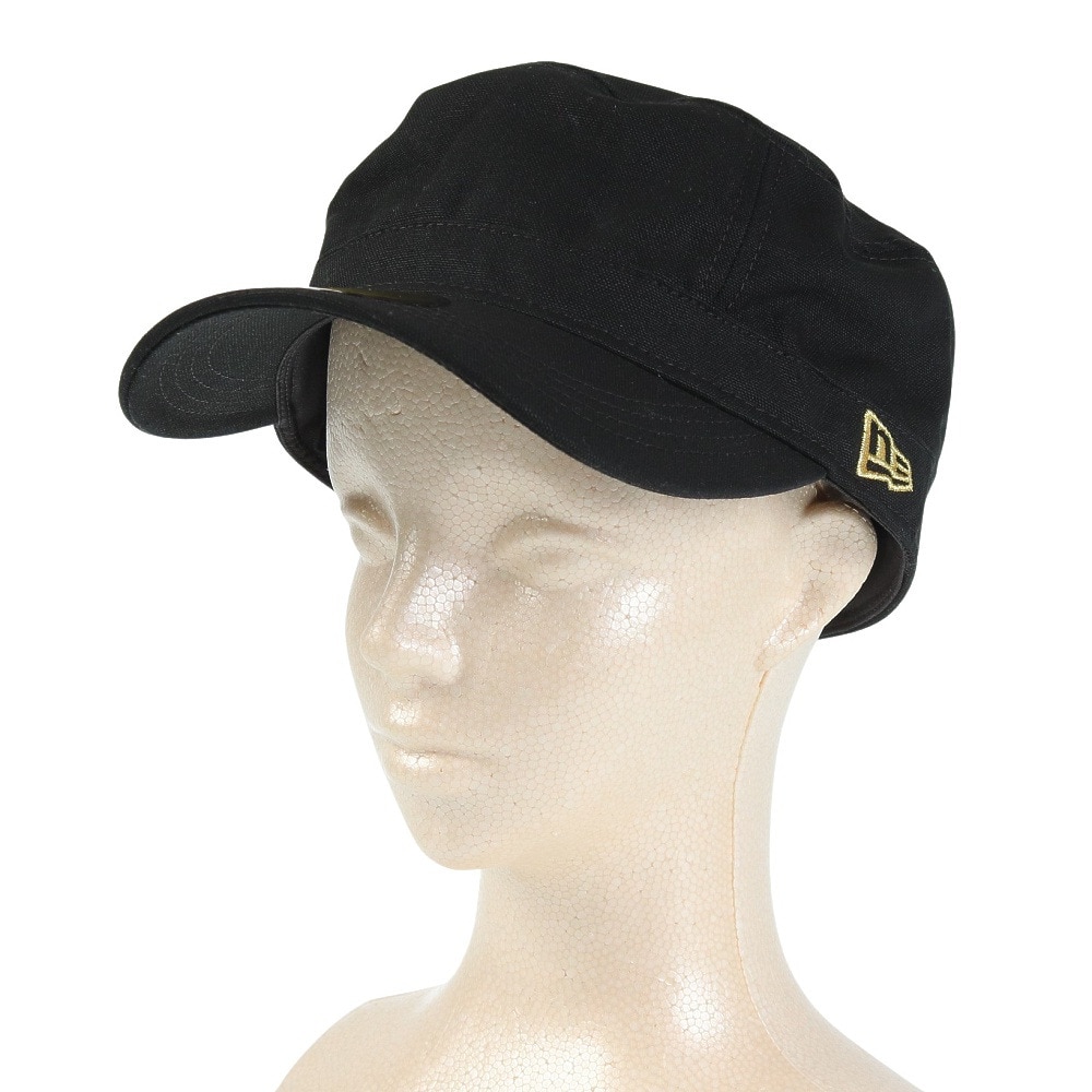 ニューエラ（NEW ERA）（メンズ）WM-01 ダックコットン ブラック ゴールドフラッグ 13561916
