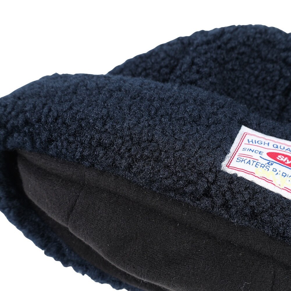 スライド（SLYDE）（メンズ）ニット帽 ボア ビーニー SL23FW-HAT005NVY