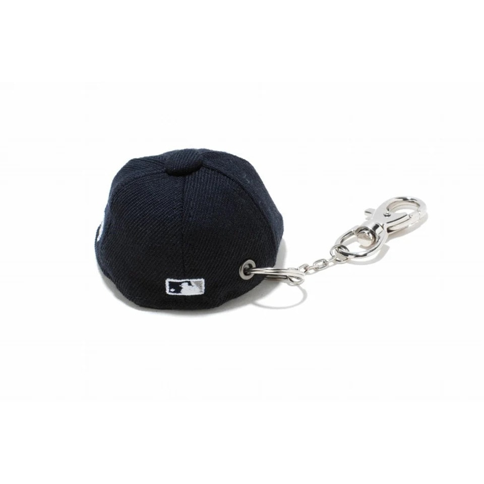 ニューエラ（NEW ERA）（メンズ、レディース）キーホルダー ニューヨーク ヤンキース 紺 14524795 59FIFTY MLB 野球 バックチャーム 雑貨 ミニチュア