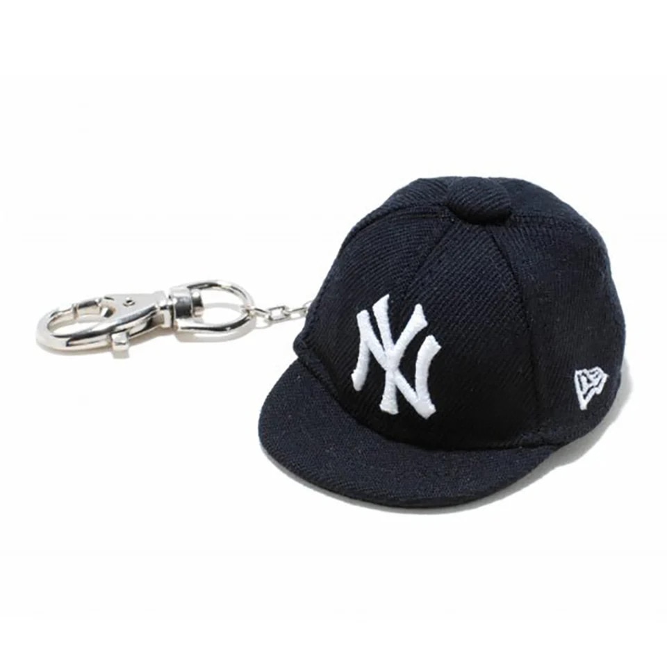 ニューエラ（NEW ERA）（メンズ、レディース）キーホルダー ニューヨーク ヤンキース 紺 14524795 59FIFTY MLB 野球 バックチャーム 雑貨 ミニチュア
