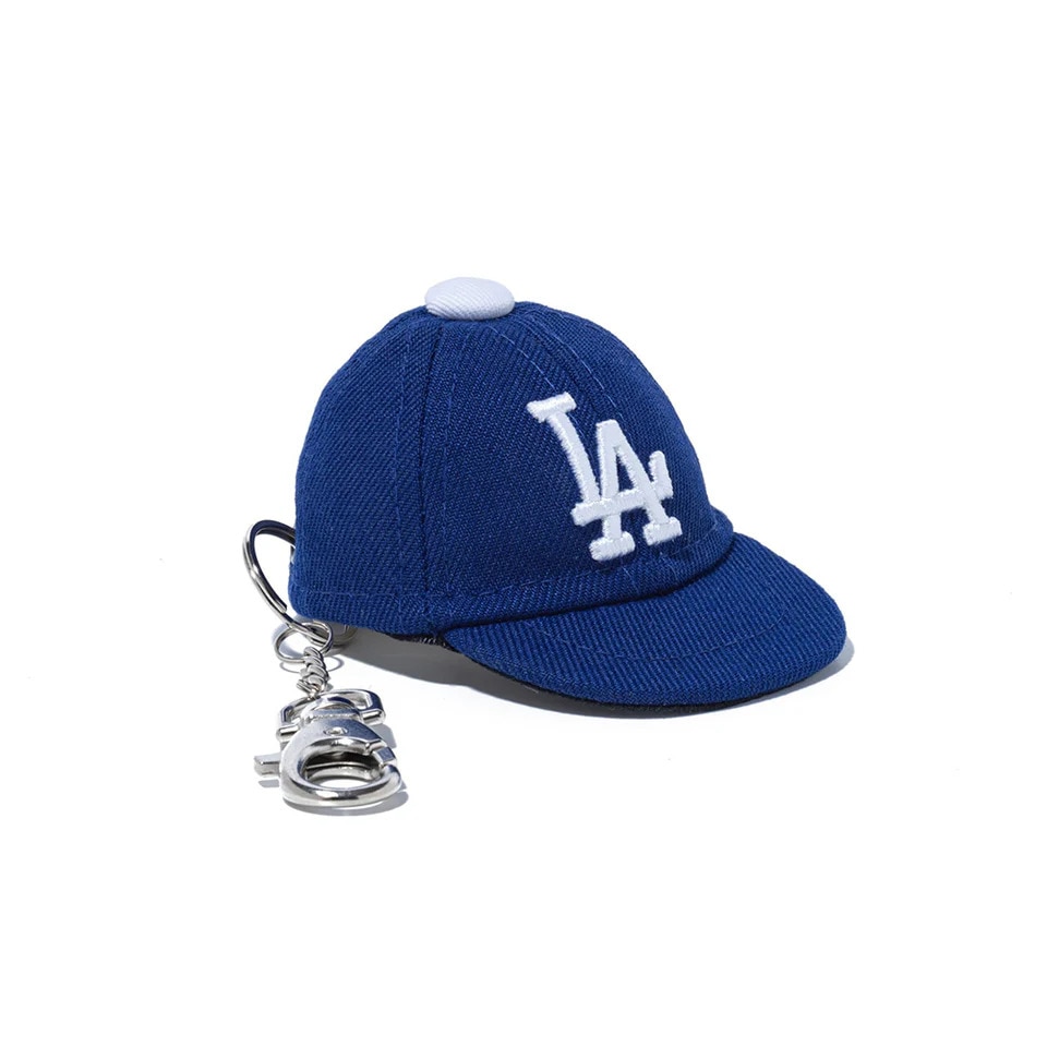 ニューエラ（NEW ERA）（メンズ、レディース）キャップキーホルダー ロサンゼルス・ドジャース チームカラー 14524797