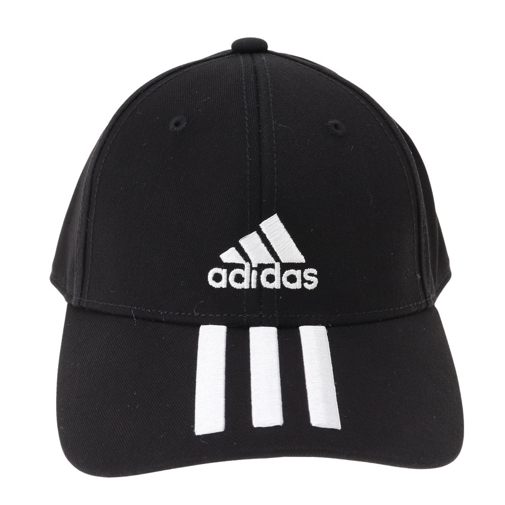 アディダス（adidas）（レディース）帽子 レディース UV ベースボール 3ストライプス ツイル キャップ GNS09-FK0894 日よけ ランニングキャップ