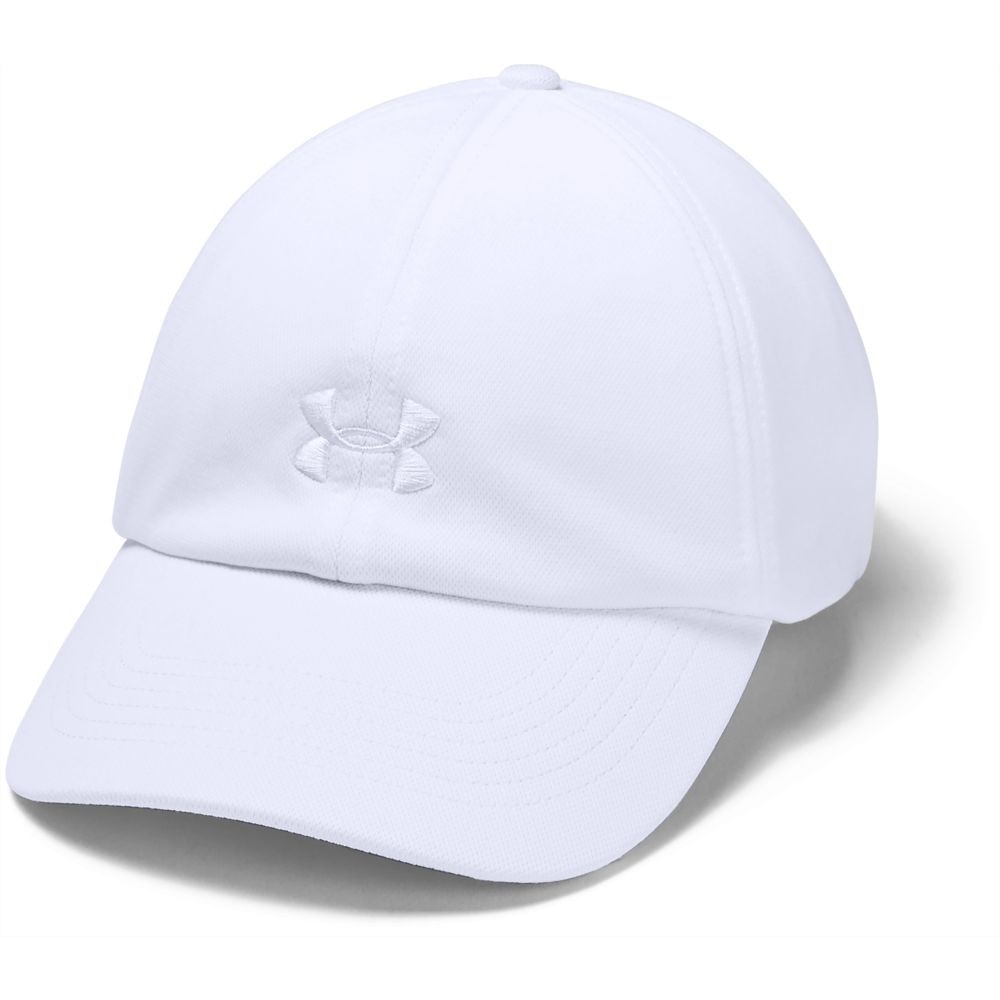 アンダーアーマー（UNDER ARMOUR）（レディース）帽子 レディース キャップ プレイアップ トレーニングキャップ 1351267  WHT/WHT/WHT ACC ランニングキャップ スポーツ用品はスーパースポーツゼビオ