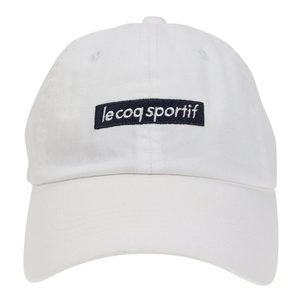 ルコックスポルティフ（lecoqsportif）（メンズ、レディース）コットンキャップ QMAVJC11 WH 帽子